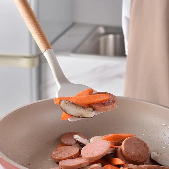 Silicone Non-Stick Cookware Kitchen Utensils 12pc Set